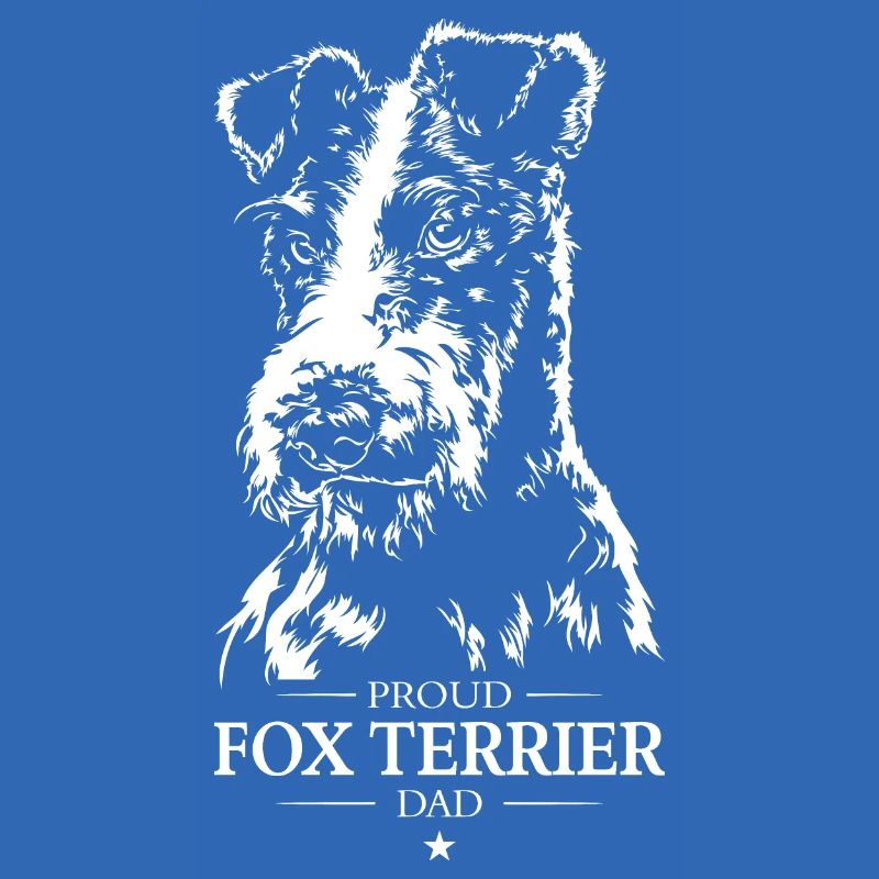 Fox Terrier Dad Hunde Hund Foxterrier Wilsigns