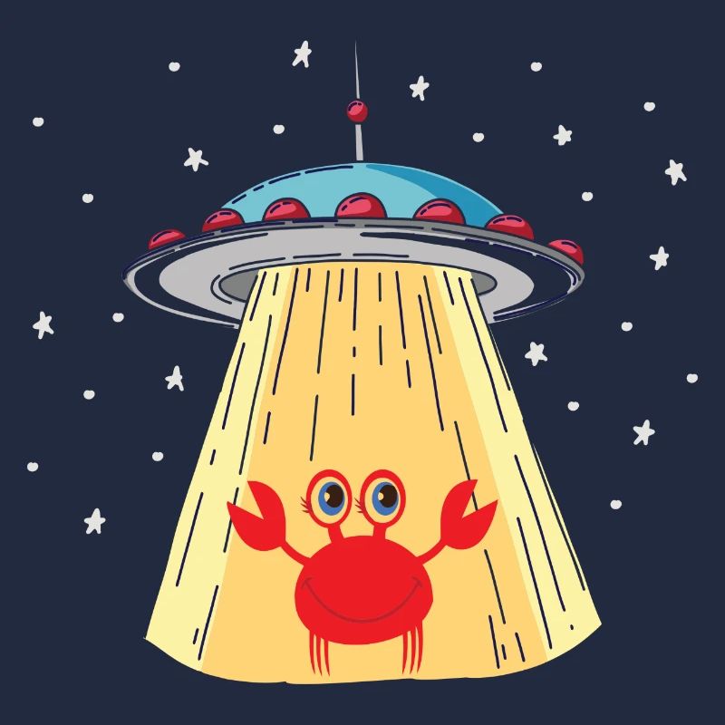 Alien Crab Visitor