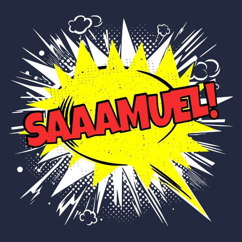 Samuel Nom drôle de bulle de dialogue Saaamuel !