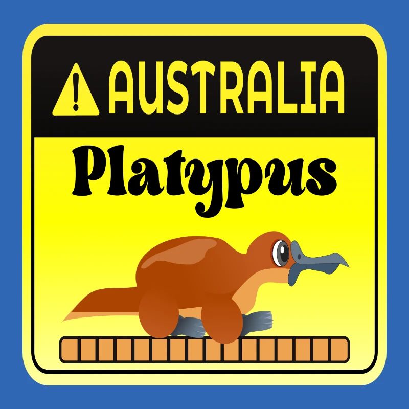 Australien Schnabeltier-Warnung - Säugetiere