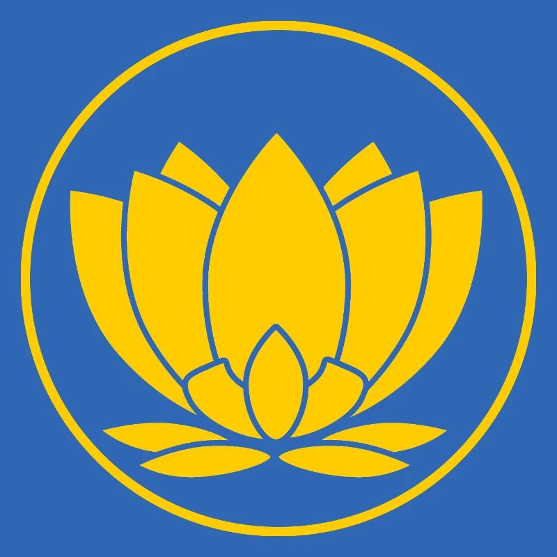 Illustration de fleur de lotus jaune