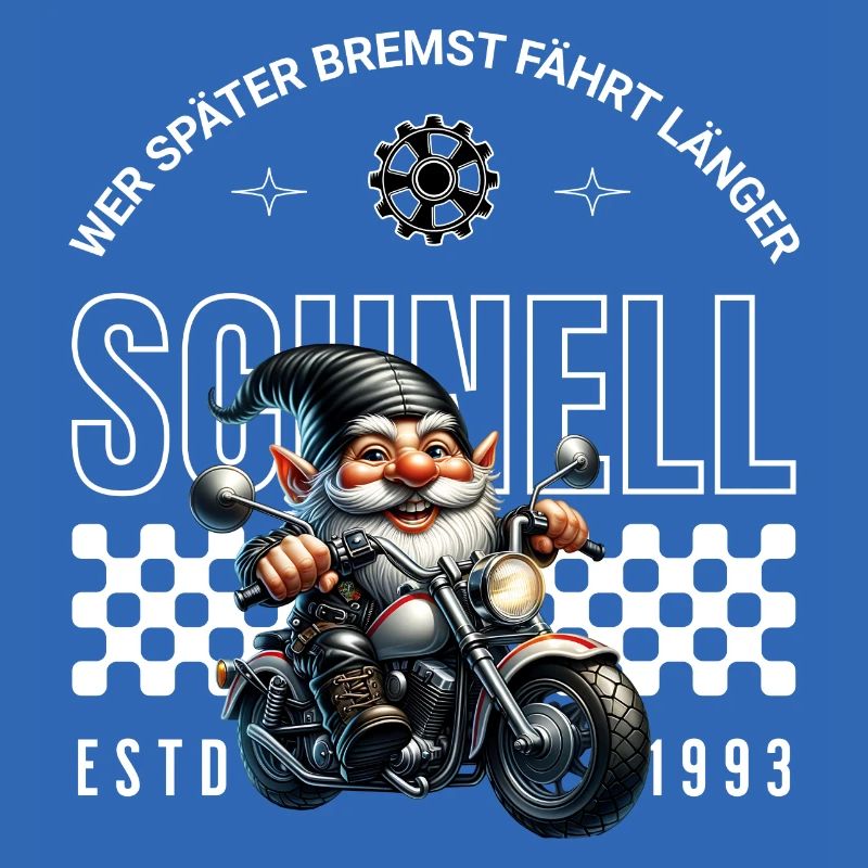 Fast Biker Motorcycle Gnome