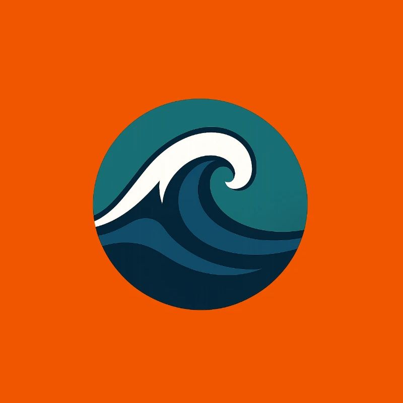 Stylized Ocean Wave