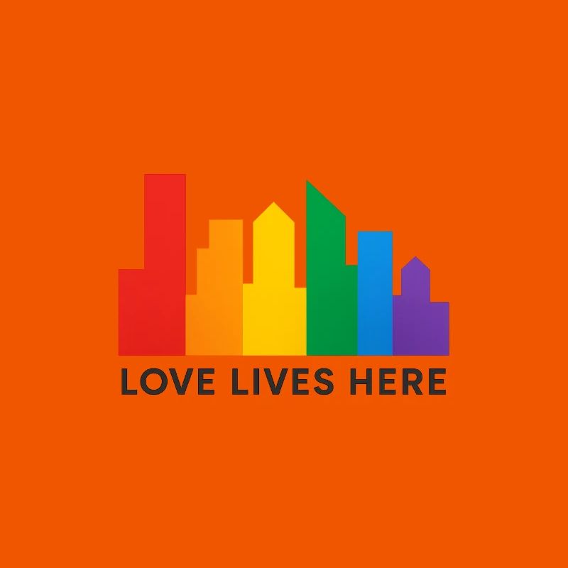 Rainbow Skyline Pride