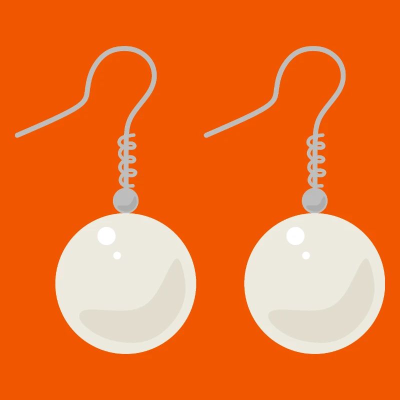 Boucles d’oreilles élégantes en perles