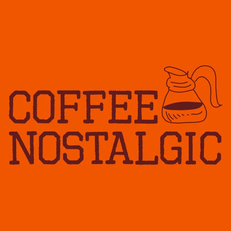 Coffee lover nostalgisch
