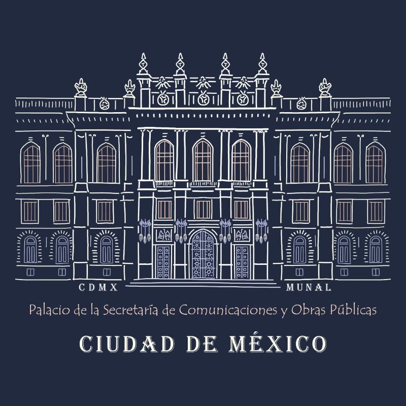 Mexico, Musée d’art, Dessin à la main