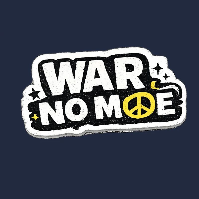 War No More – Sticker Peace & Humanity 
