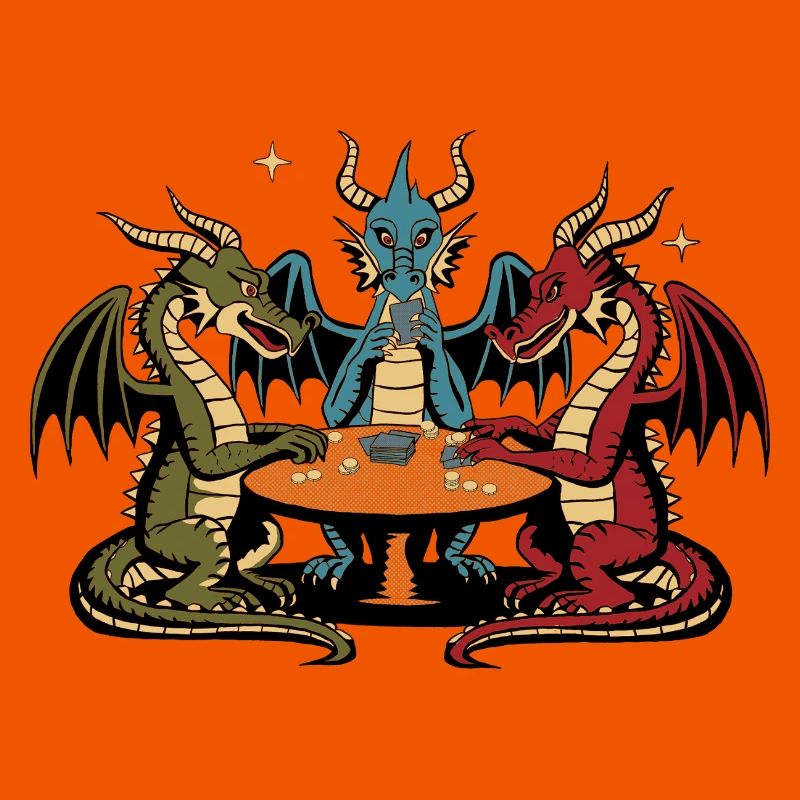 Dragons cartes à jouer