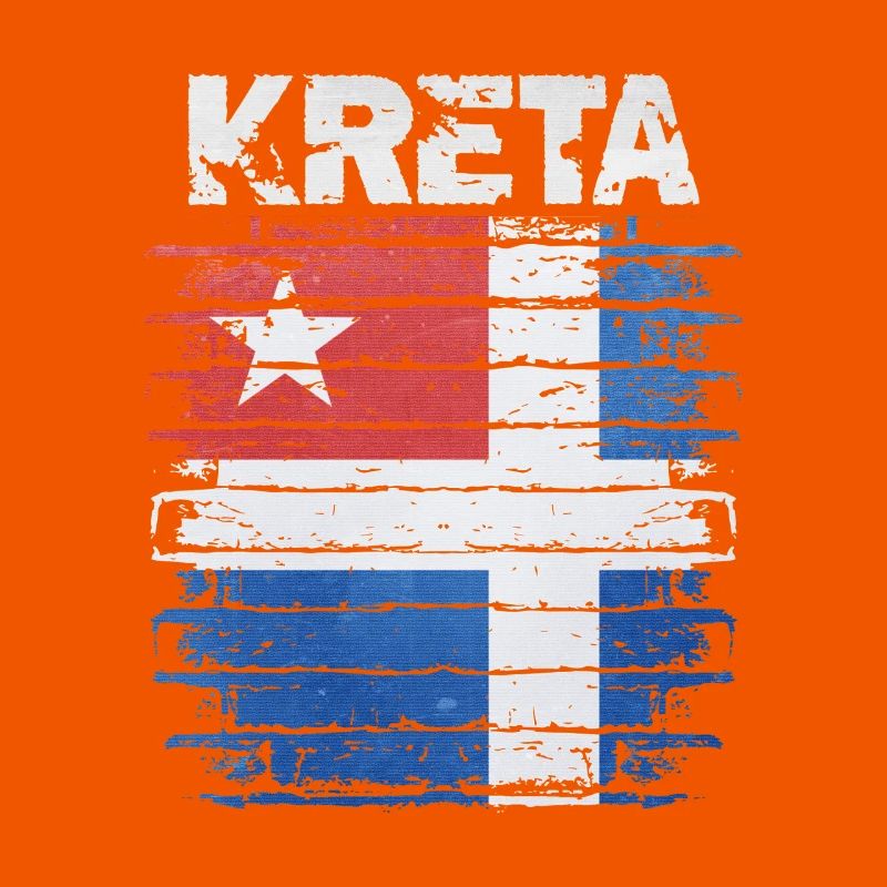 Drapeau de la Crète Impression d’art