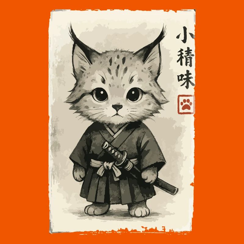 Katzen Samurai 