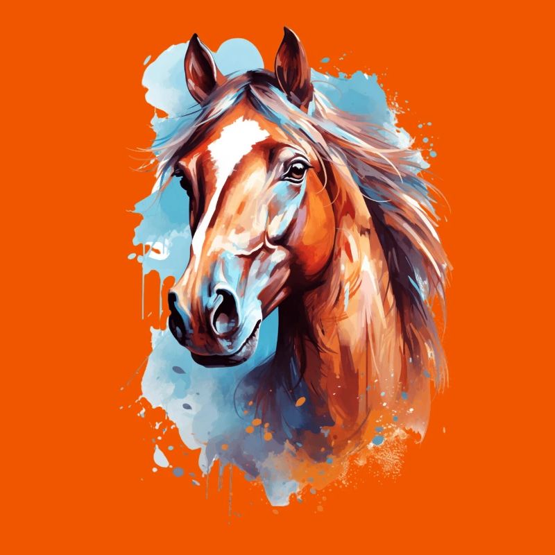 Conception du cheval Aqaurell