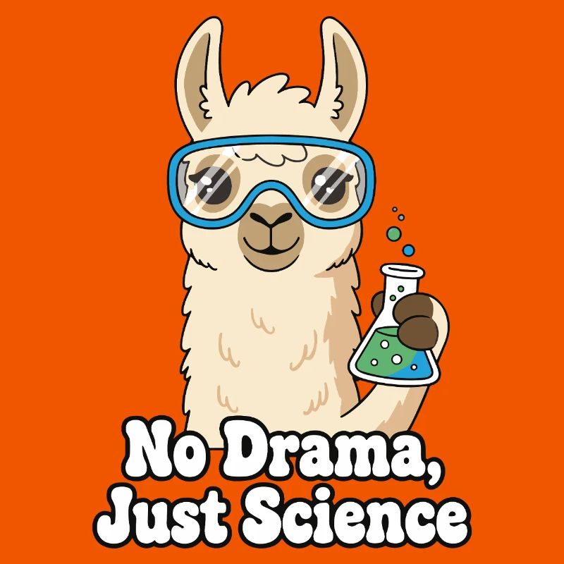 Pas de drame, juste un lama de science
