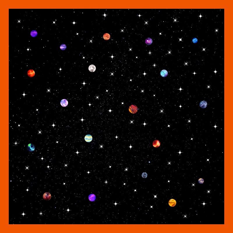 Galaxy Pattern - Cosmos - Planets