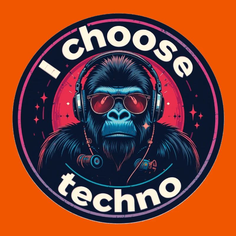 Gorilla i choose techno