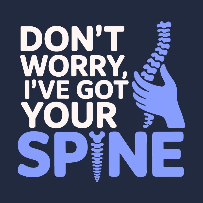 Chiropractor Keep Your Spine In Line Professional 