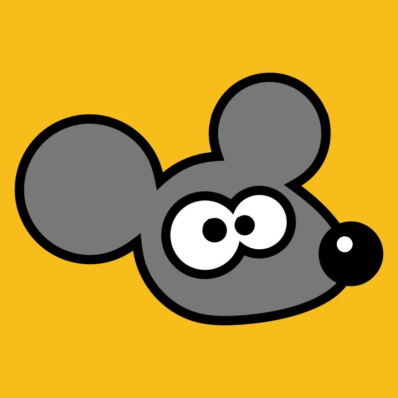 Maus Mäuschen Süße Kleine Ratte Nager Lustig Comic