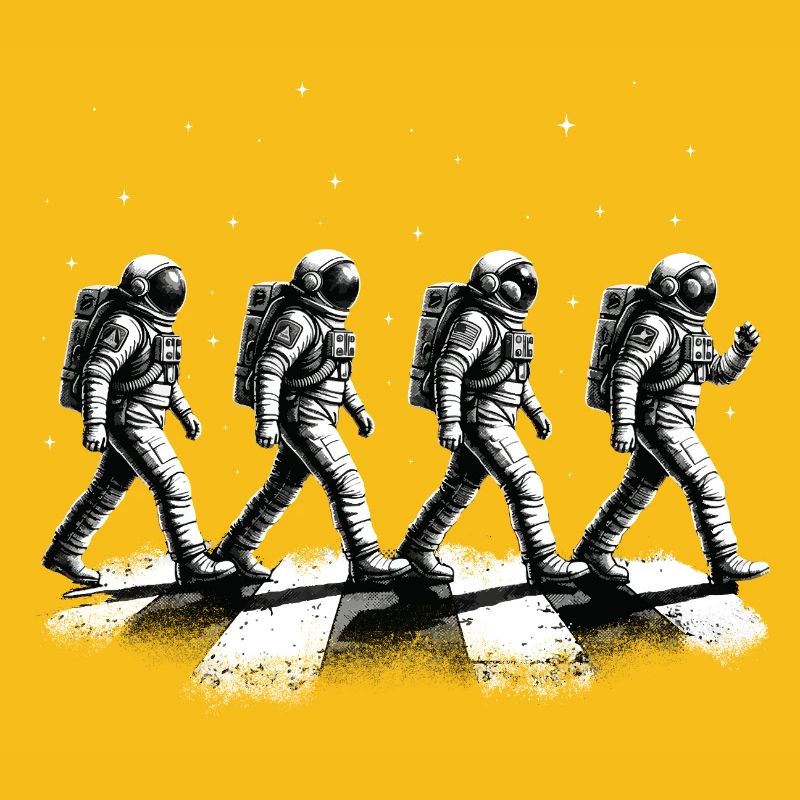 Exploration spatiale des astronautes marchants