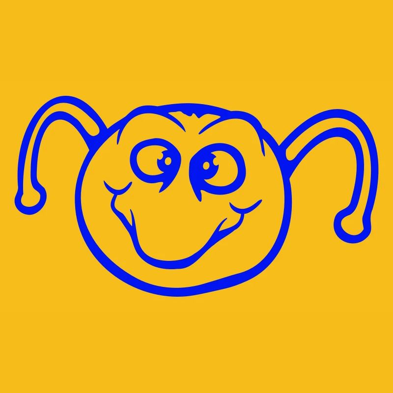 Chenille douce douce petits sourires amicale heureuse