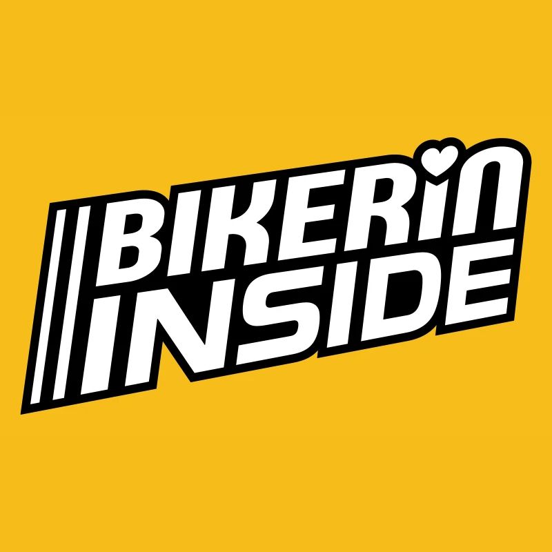 Bikerin inside lettering (colors can be changed)