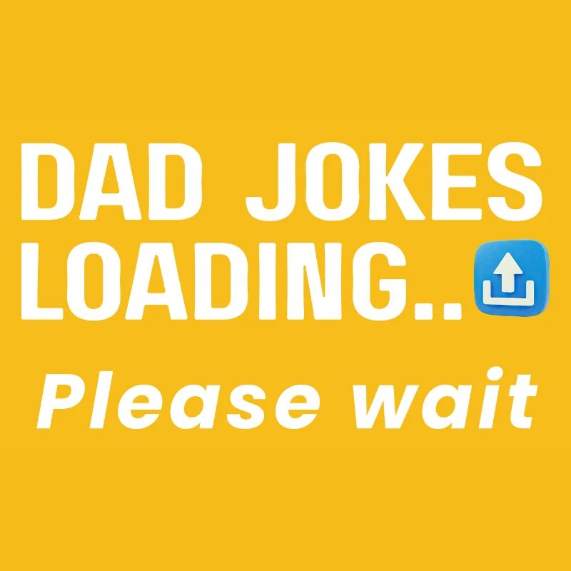 Dad Jokes Loading, please wait t-shirt