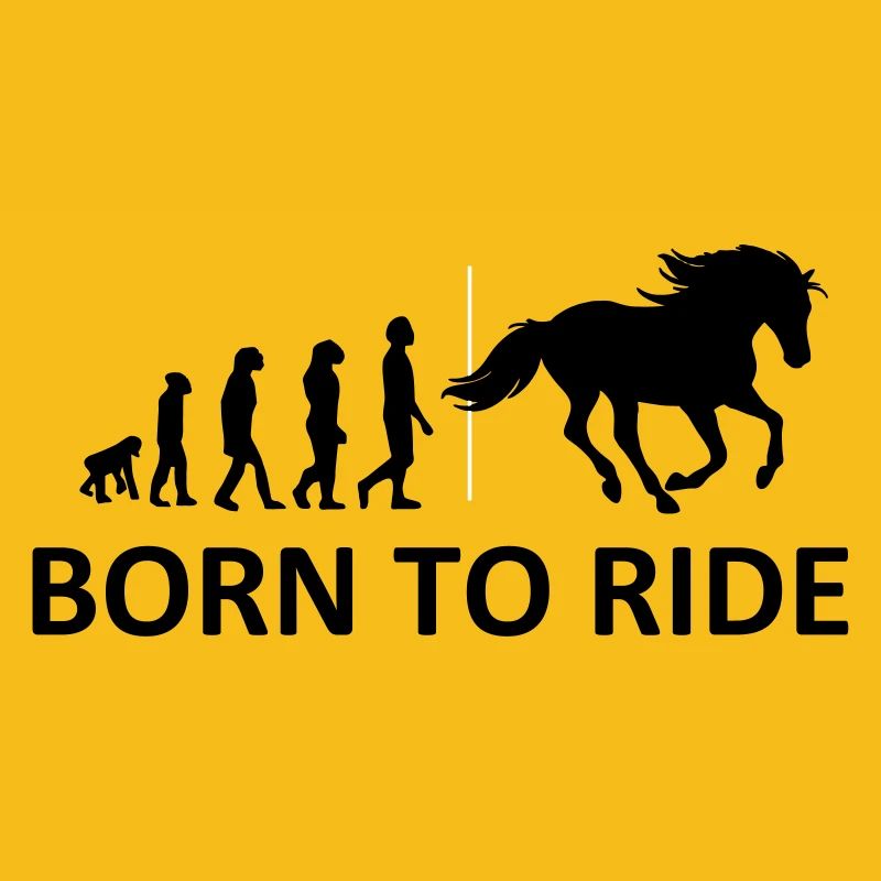 Né pour monter à cheval