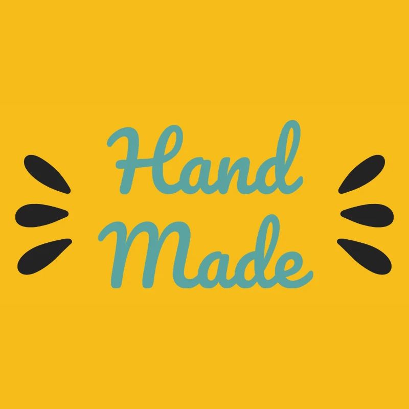 Handgemachtes Minimalistisches Bastelhemd im Skriptstil