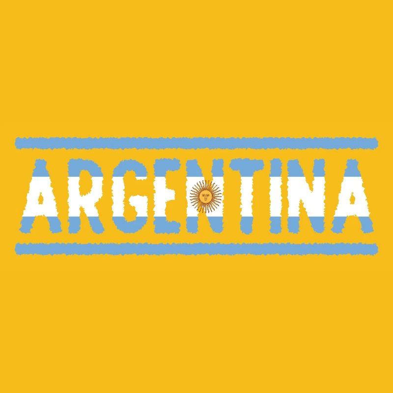 Texte du drapeau argentin Design vieilli de la Sun Pride