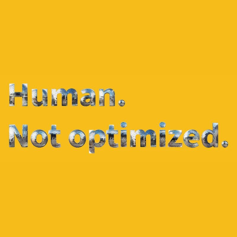 Human. Not optimized.