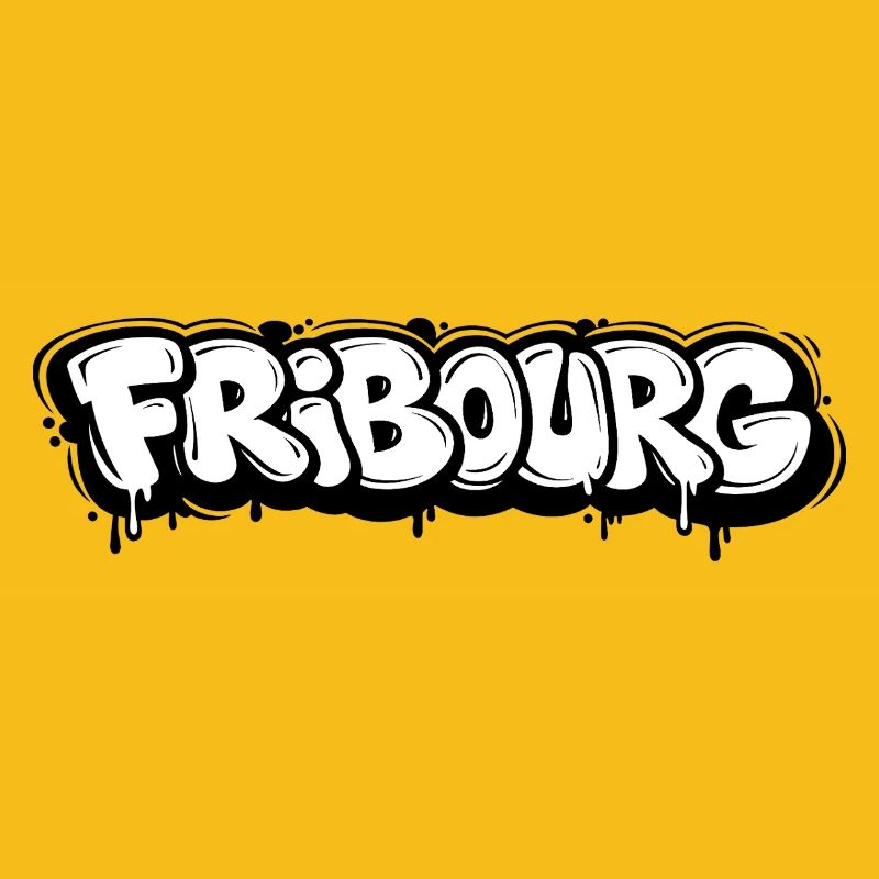 Fribourg Bubble Graffiti