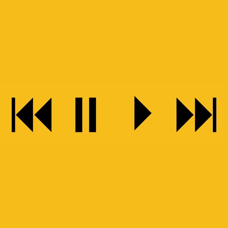 play, ARRÊT, coupure, des coupures, Repeat, à