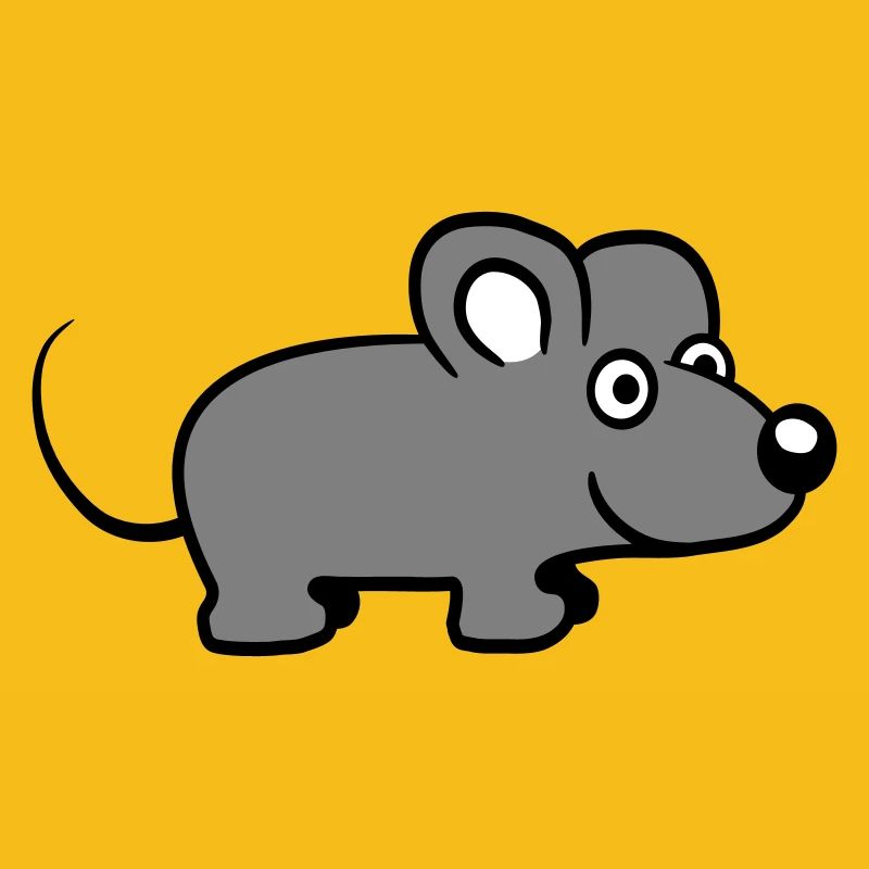 Mouse Mouse Cute Little Rat Rodent Friendly