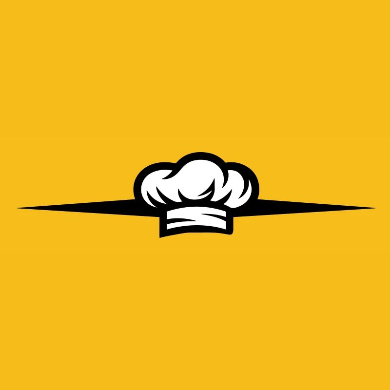 Gamme Chef Symbol du Chapeau de Chef