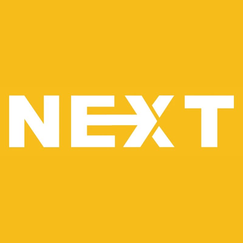Next White Text