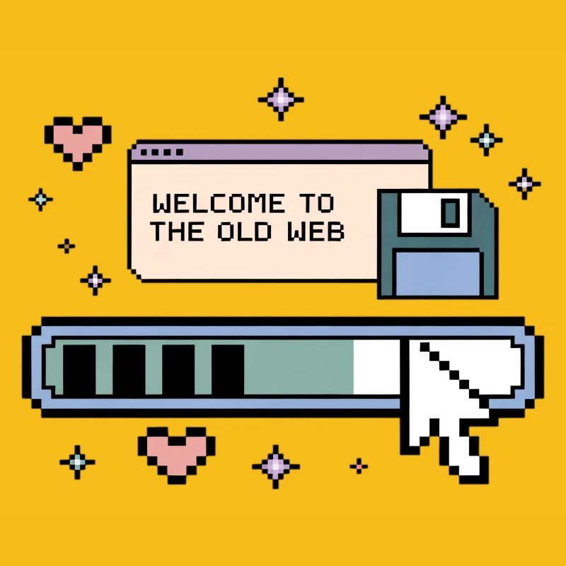 Welcome To The Old Web Retro Internet