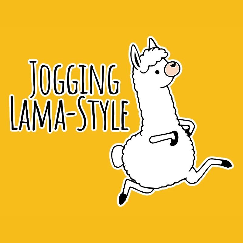Jogging - style lama ! Idiot mais rapide !