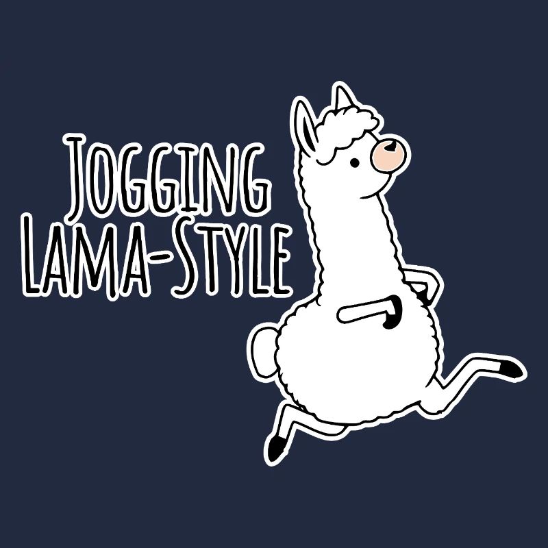 Jogging - style lama ! Idiot mais rapide !