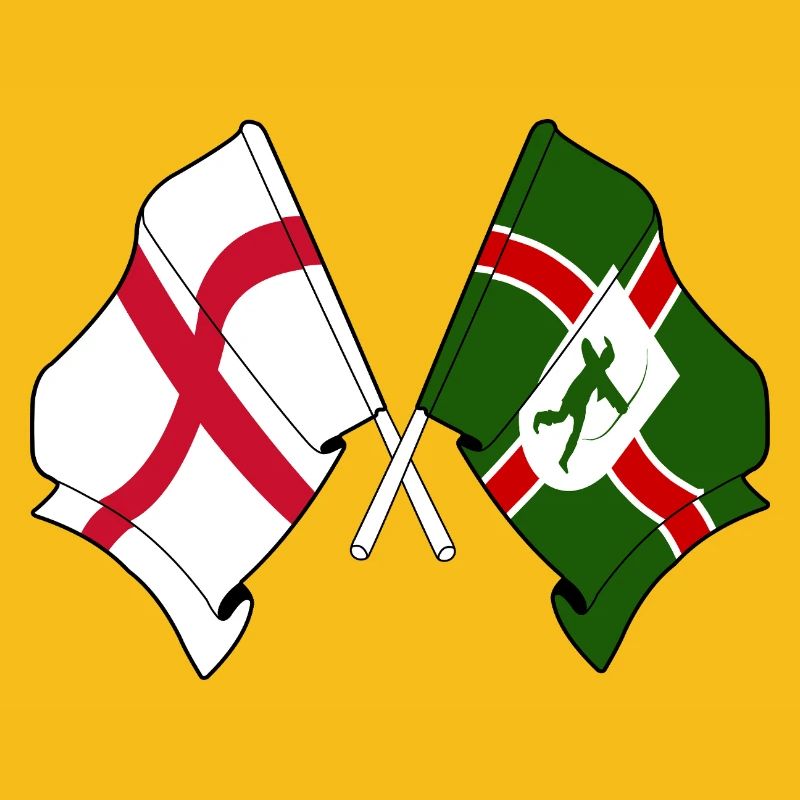 Drapeaux du Nottinghamshire × Angleterre