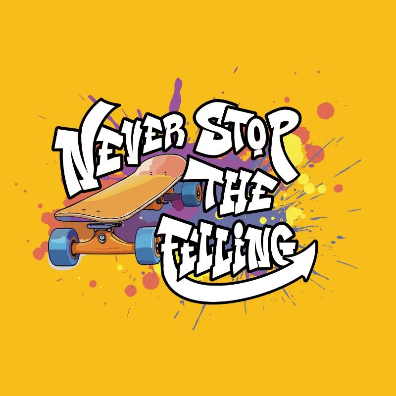 Skateboard Graffiti Motivation Design