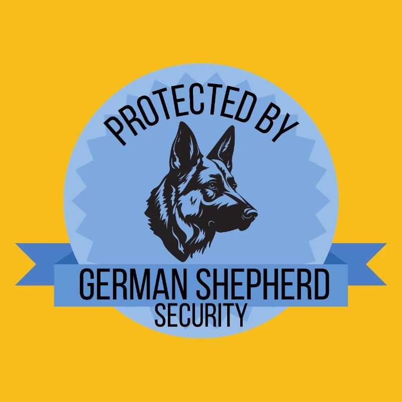 Protected By German Shepherd Security
