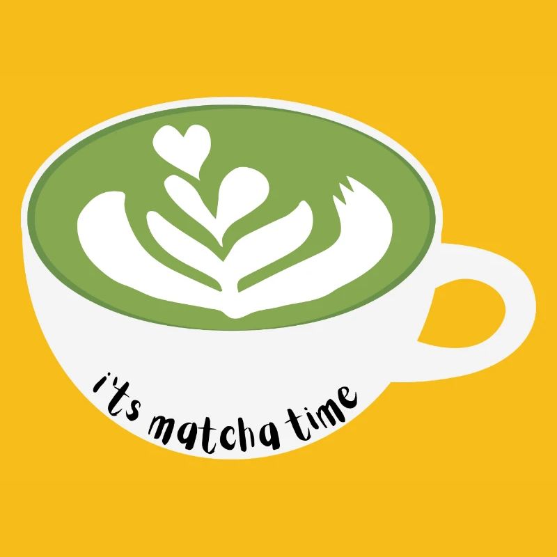 Matcha Time Latte Art Mug