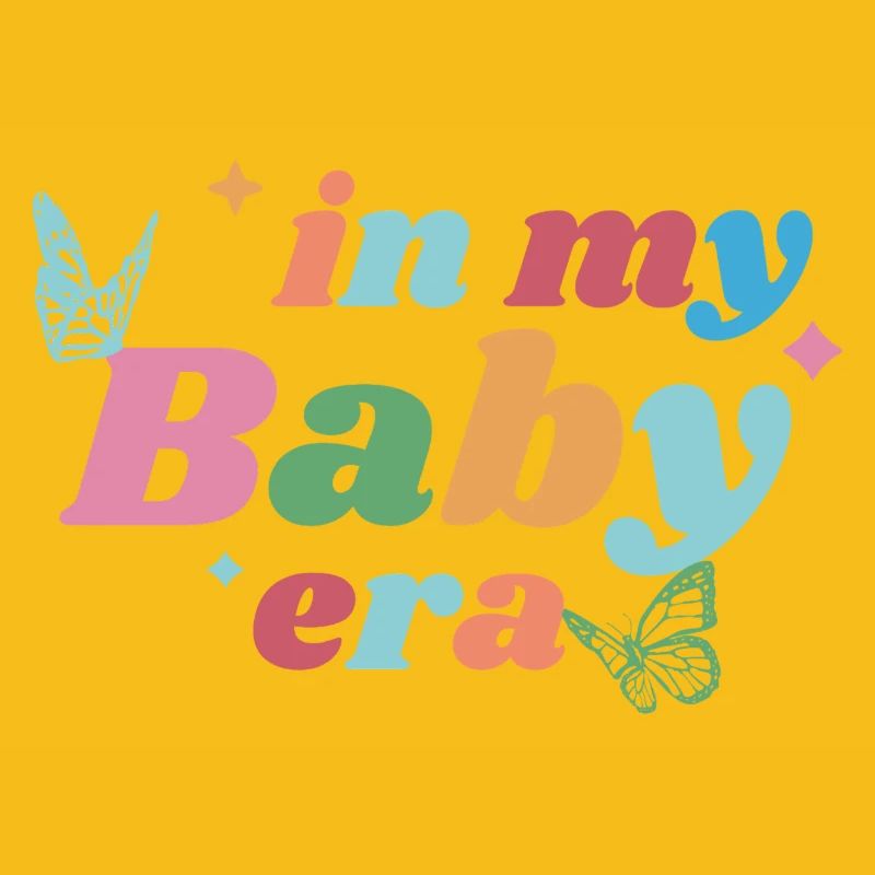 À l’époque de mon bébé – Coloré et ludique