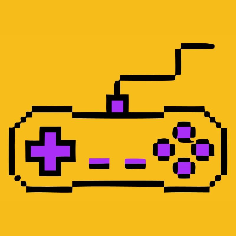 Retro Gamepad Controller Gamer