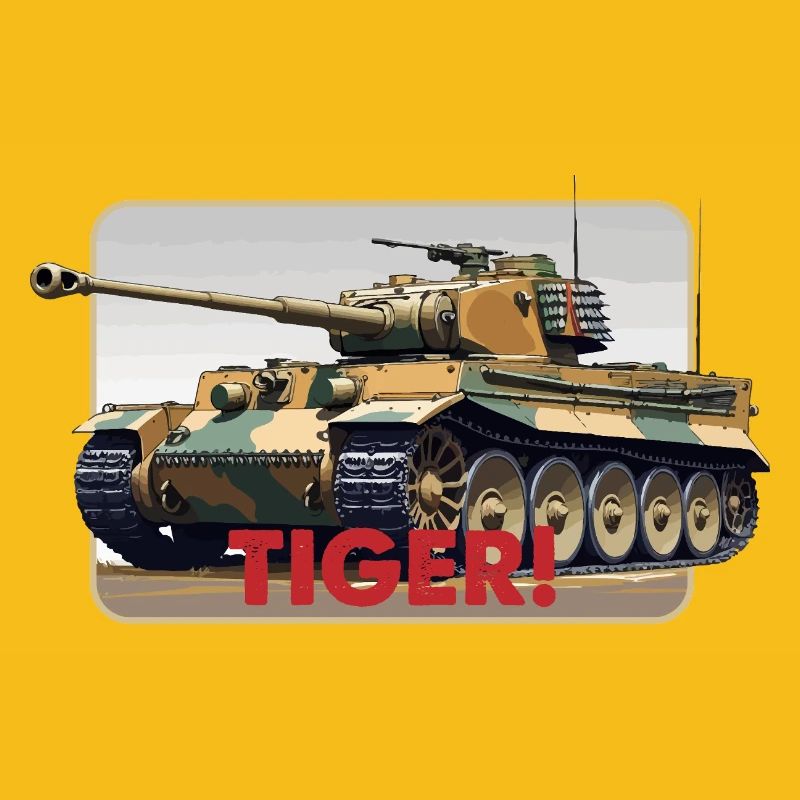 Illustration du char Tiger