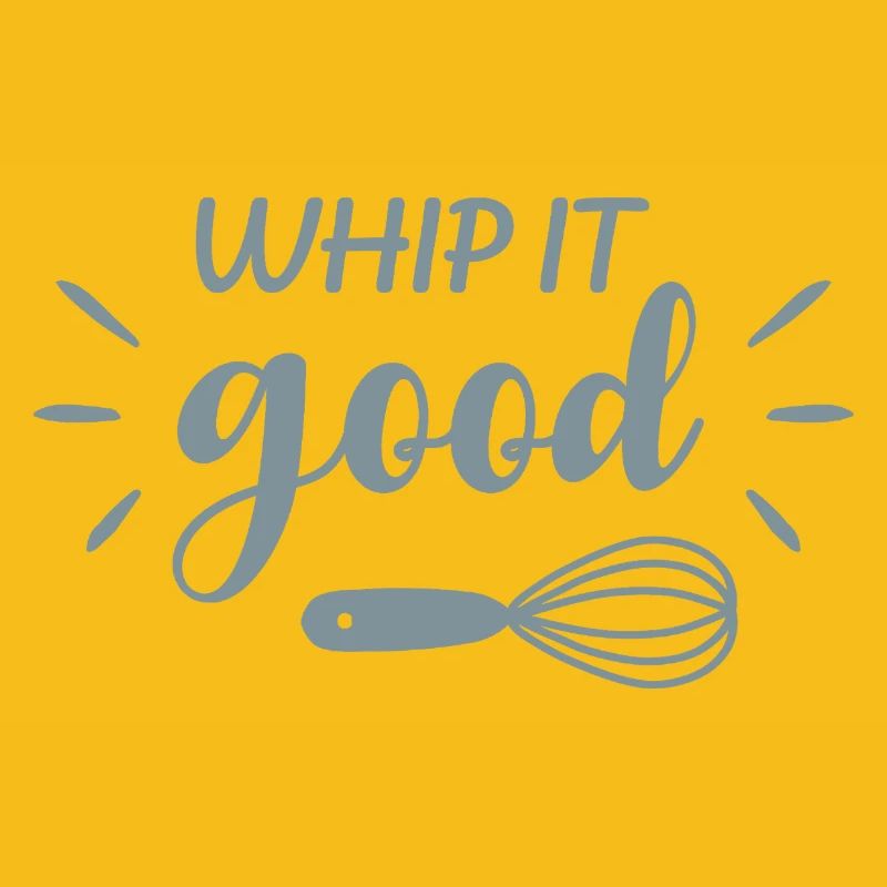 Whip It Good Lustiges Backzitat Retro-Design