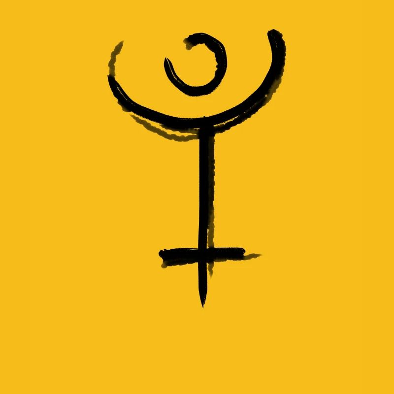 Symbole d’astrologie de Pluton