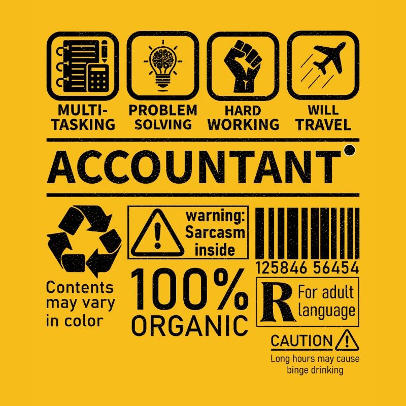 Comptable Multi tâche Résolution de problèmes Travail acharné