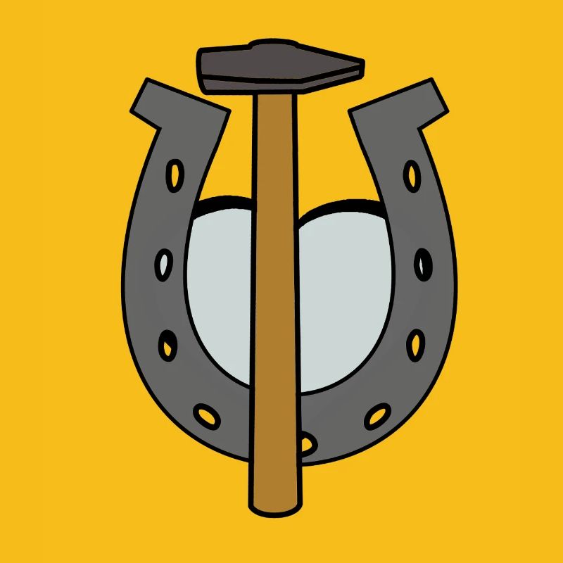 Sabot Cheval Maréchal-ferrant Fer à cheval Forgeron Forgeron