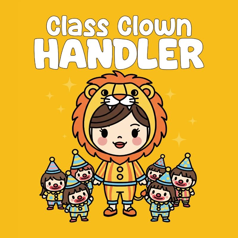 KLASSE CLOWN HANDLER - LEHRER GESCHENK