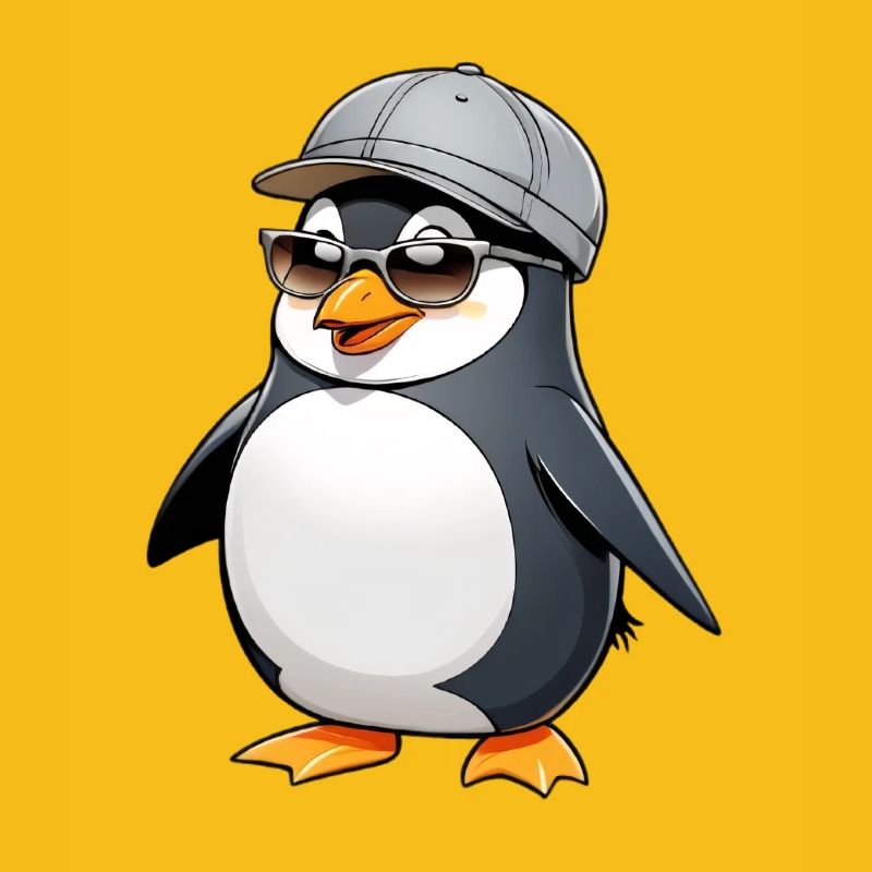 Cool Pingu mit Style